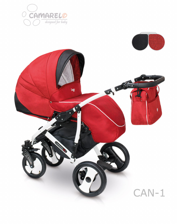 Детская коляска Camarelo Carera New 2 в 1, цвет - Can_1  